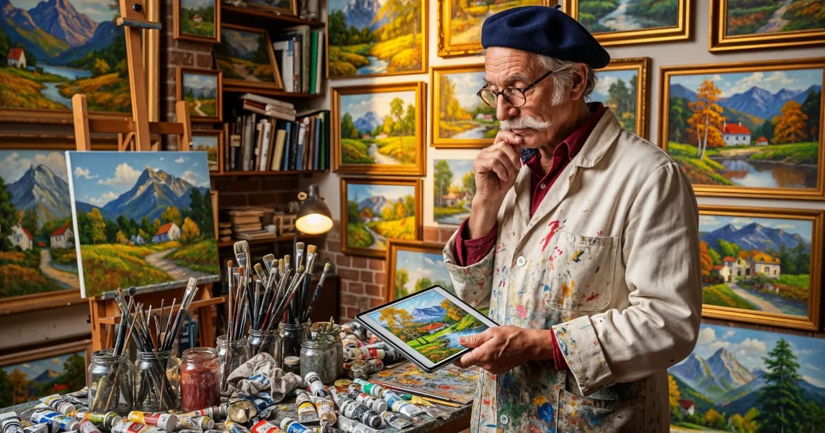 How Artists Use AI to Find Inspiration